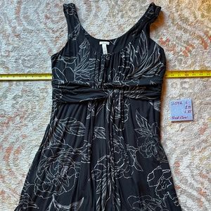 Black etchings  dress L